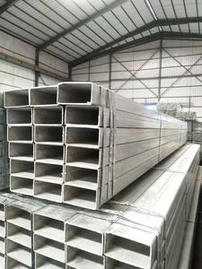 天津镀锌方管现货方管q235厚壁方矩管小口径矩形管 管材规格齐全批发