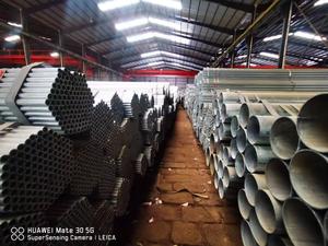 镀锌管热镀锌管现货Q235B消防镀锌钢管材穿线管大棚管