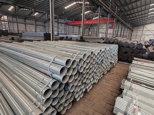 利达镀锌管 镀锌管天津热镀锌钢管华岐友发SC100消防管大棚管空心镀锌管